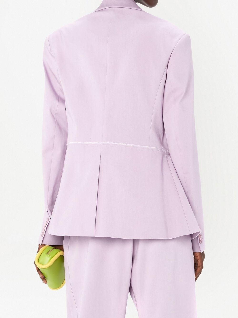 Deconstructed blazer jacket - 4