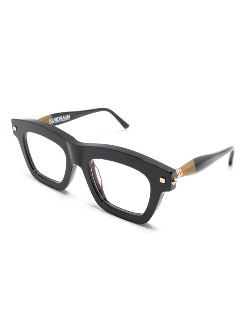 Kuboraum wayfarer-frame glasses outlook