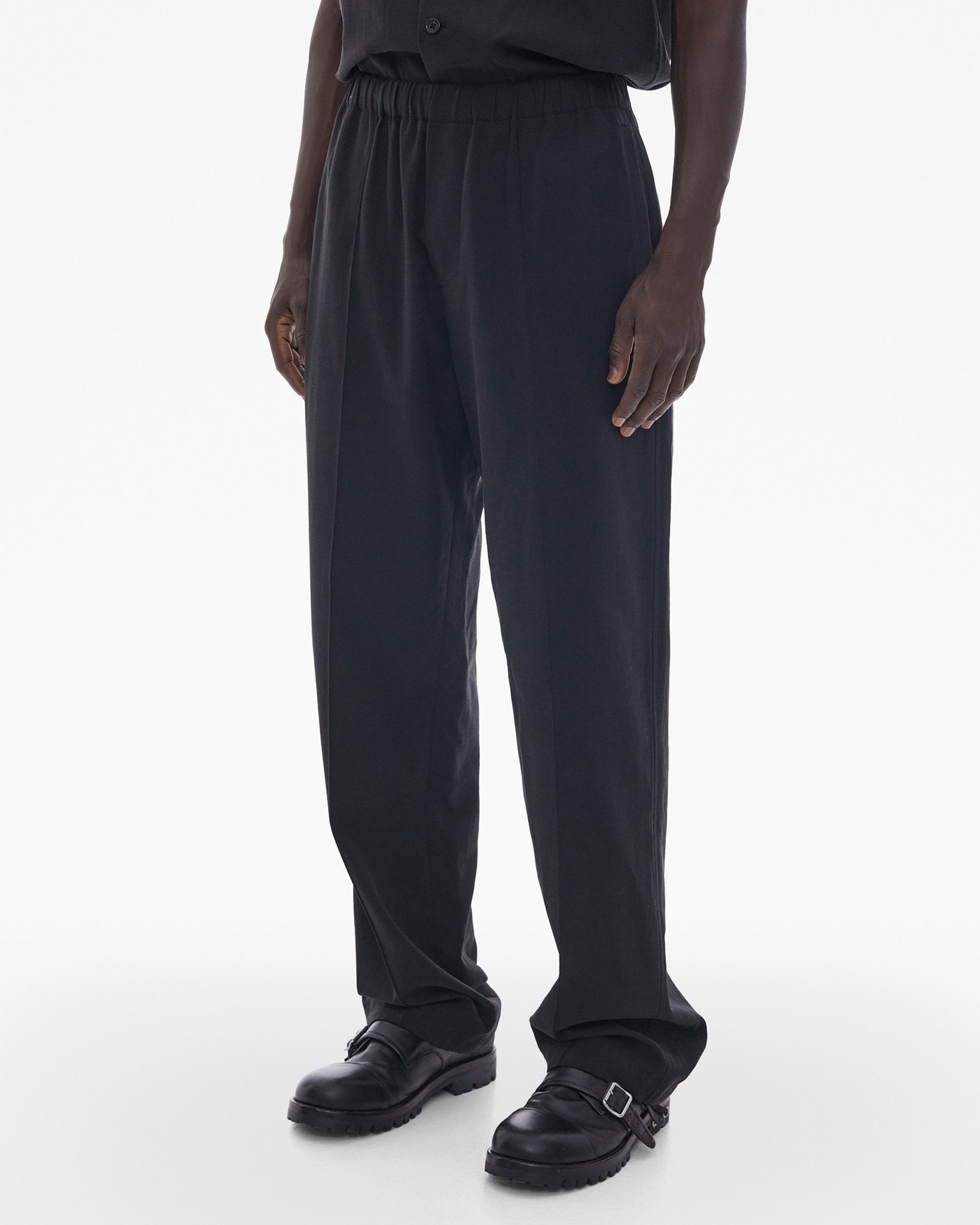 COTTON-LINEN CORE PANT - 5