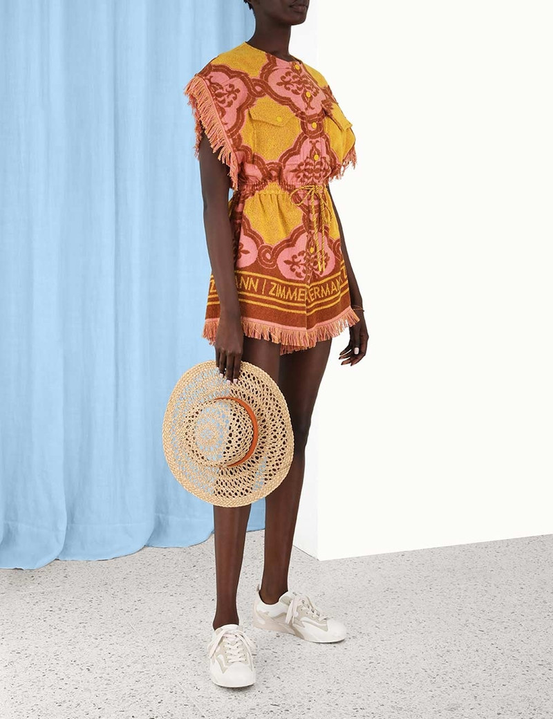 CIRA TERRY TOWEL PLAYSUIT 7