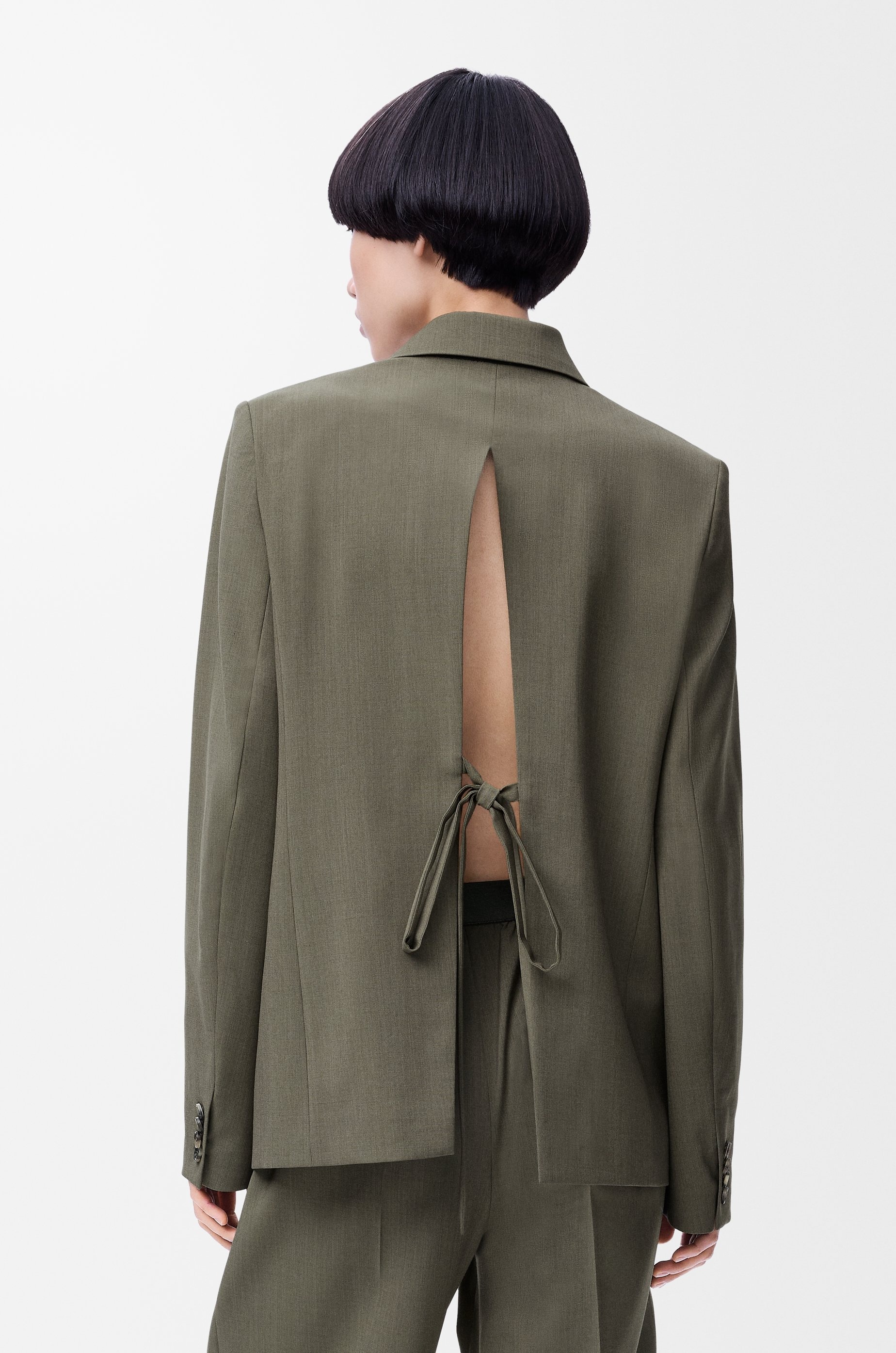 Tailored jacket in wool - 4