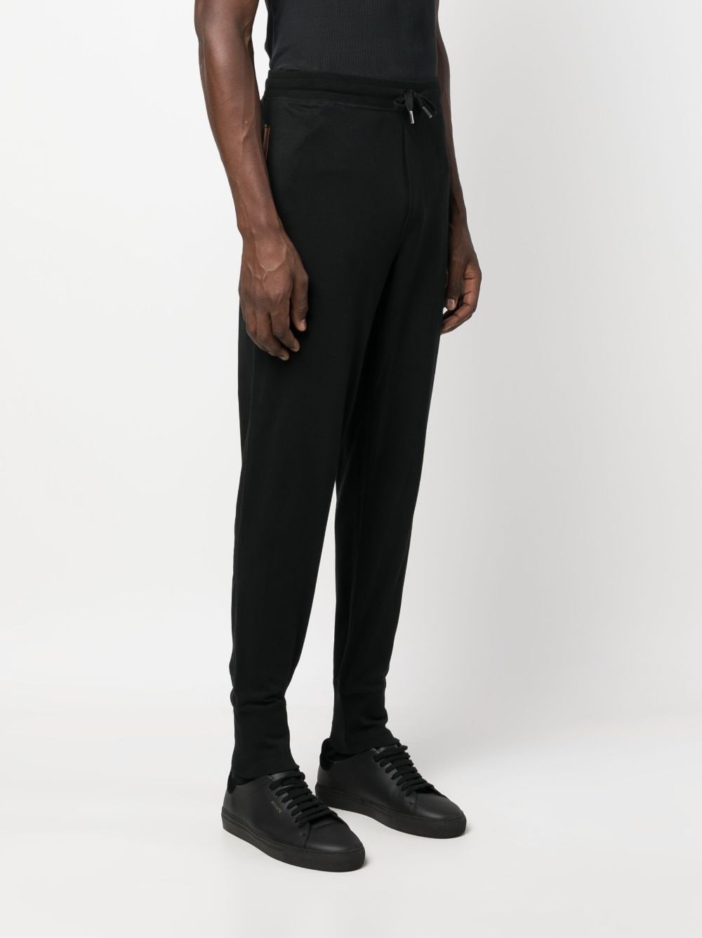 signature stripe-trim cotton track pants - 3