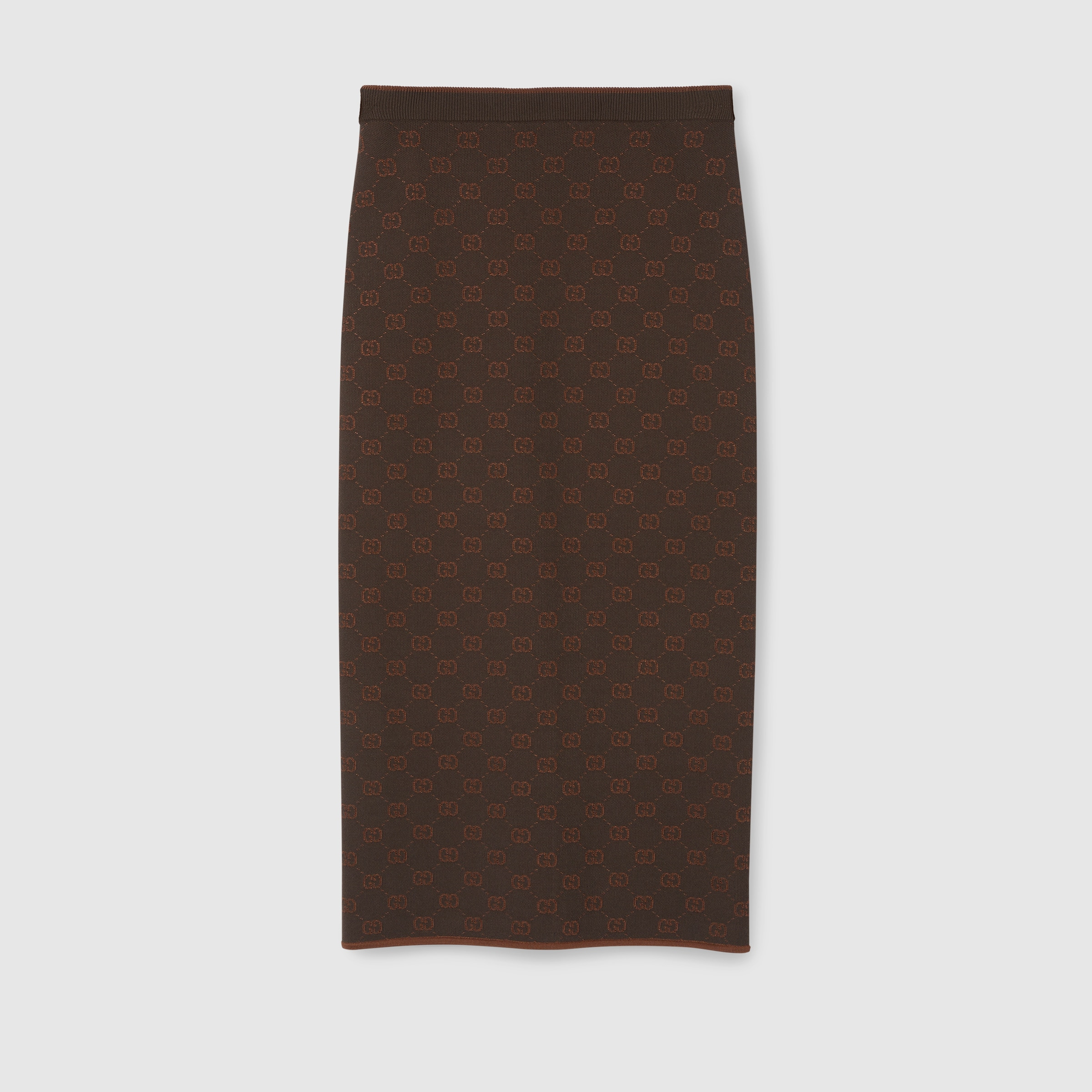 Stretch GG jacquard skirt - 1