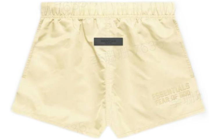 Fear of God Essentials FW22 Running Shorts Canary FOG-FW22-557 - 2