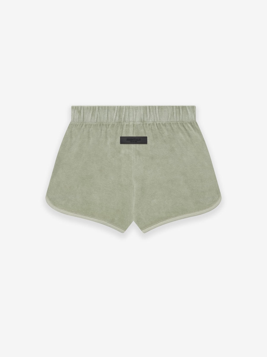 Womens Velour Beach Short - 1