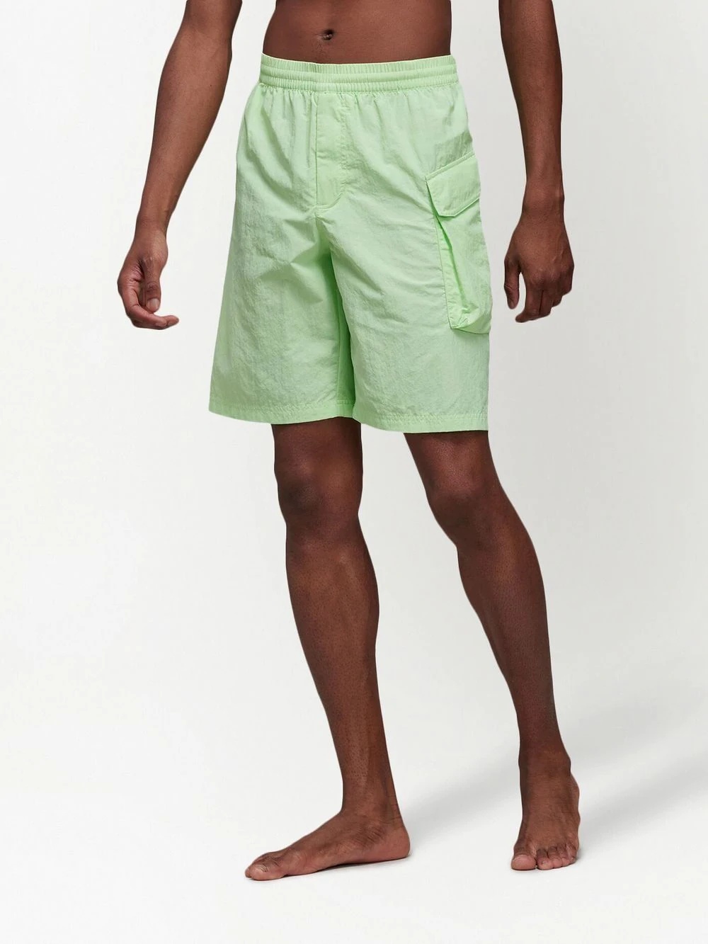 cargo-pocket track shorts - 3