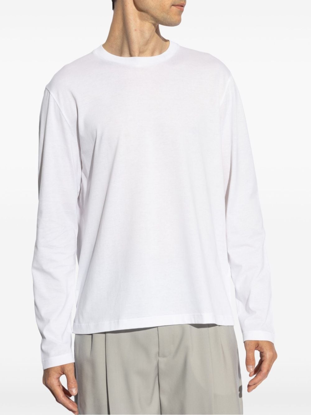 crew-neck cotton T-shirt - 3