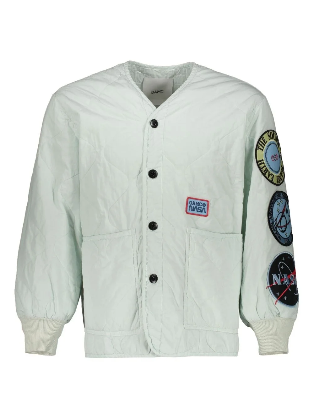 x NASA logo-appliqué bomber jacket - 1