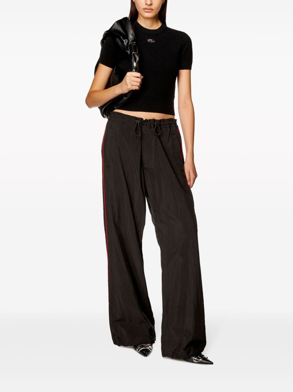 M-Arga logo-embroidered top - 2