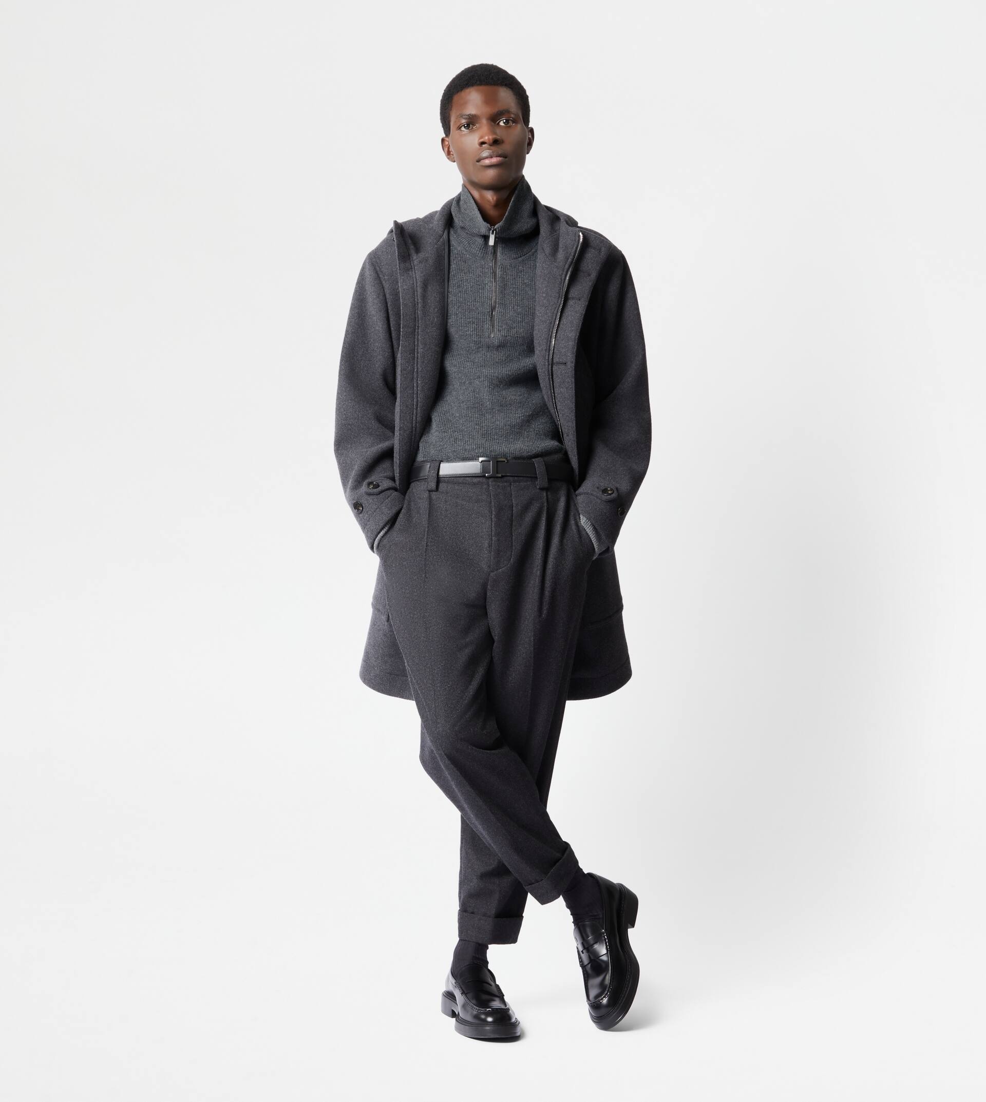 TURTLENECK IN WOOL - GREY - 2