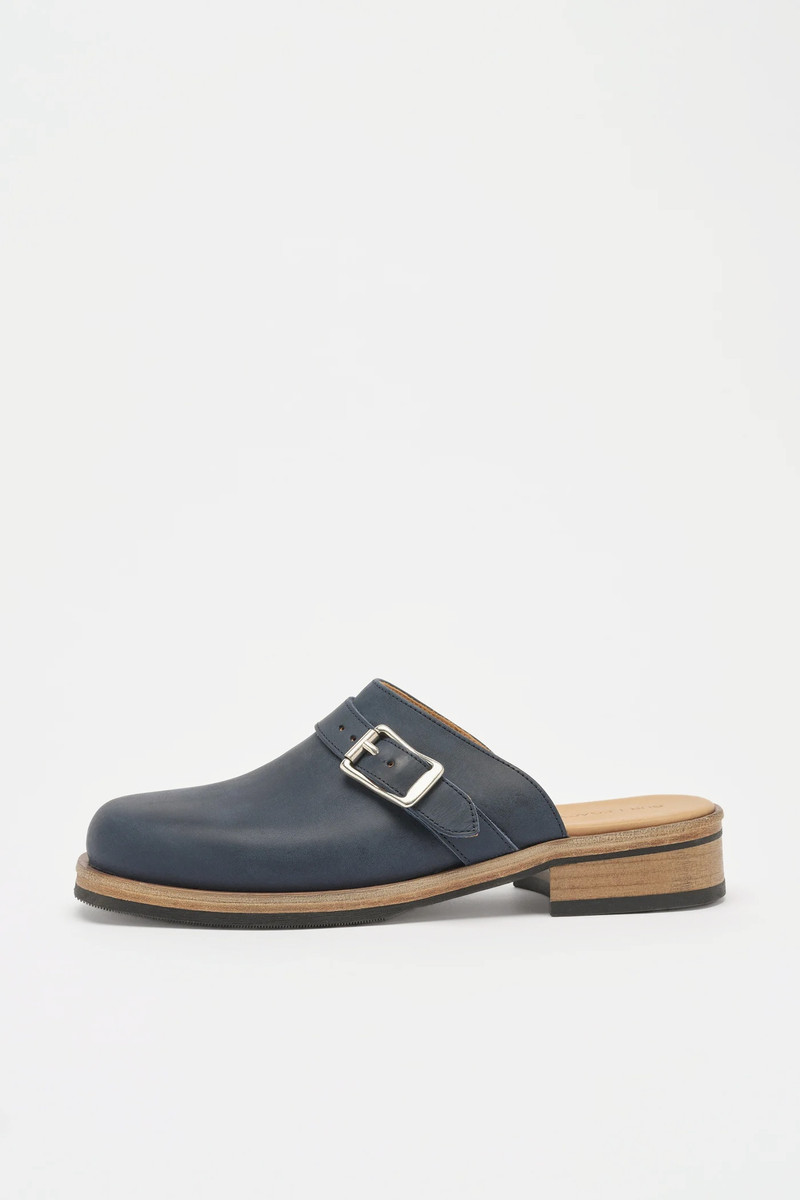 Camion Mule Classic Blue Leather 1