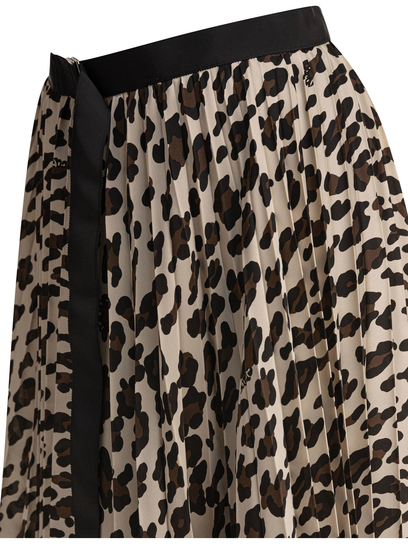 Sacai Leopard Skirt - 4
