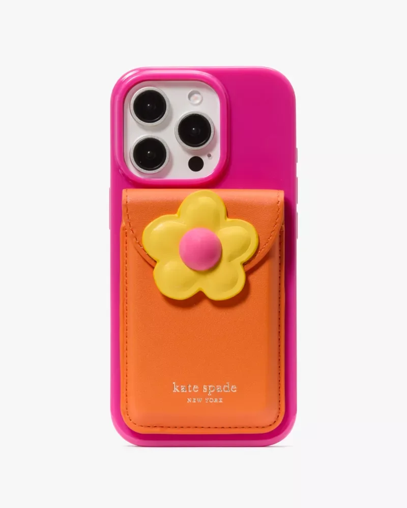 Floral Wallet Iphone 16 Pro Case - 1