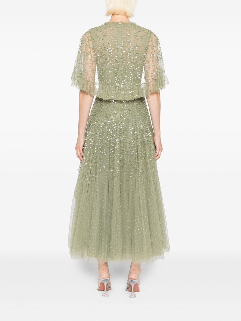 dappled-sequin dress 4