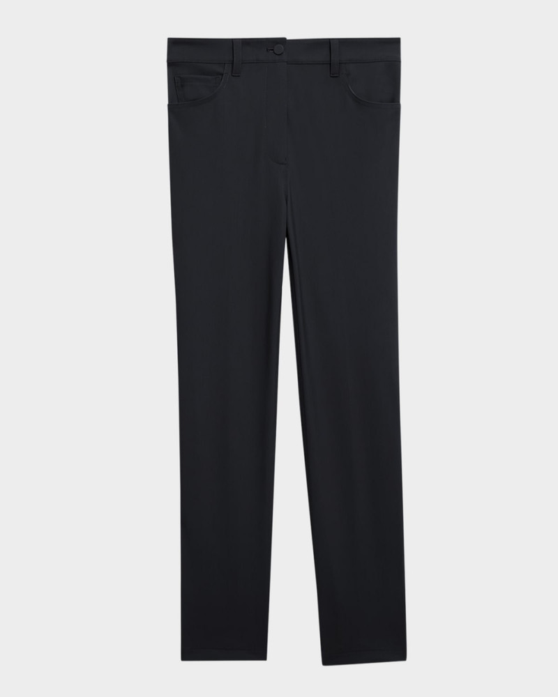 Theory Treeca Precision Ponte Five-Pocket Cropped Pants outlook