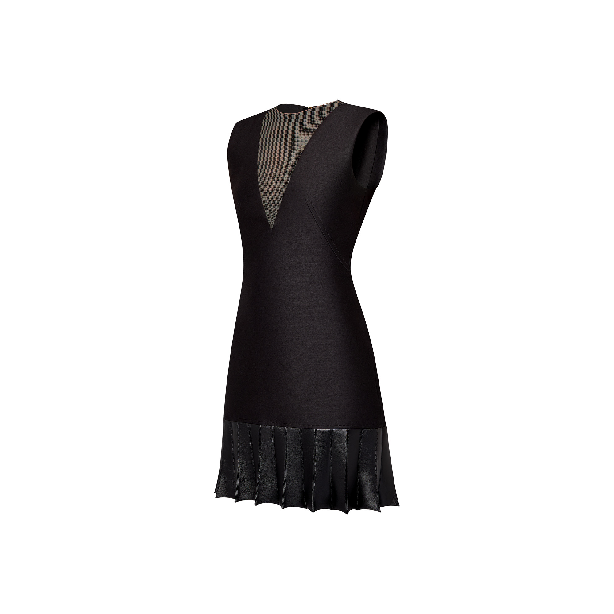 Fin Flounce Mikado Dress - 2