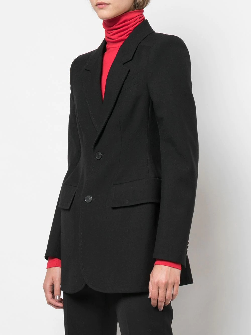 structured tailored blazer - 3