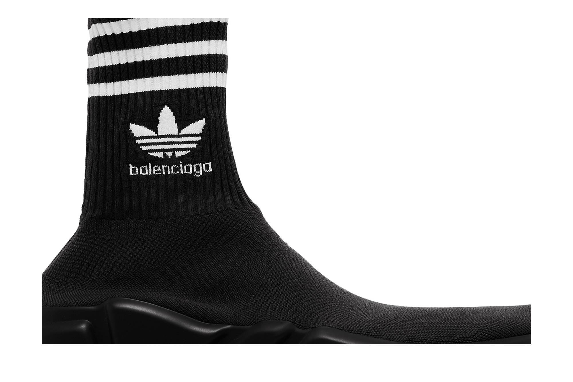 Adidas x Balenciaga Speed Sneaker 'Black' - 2