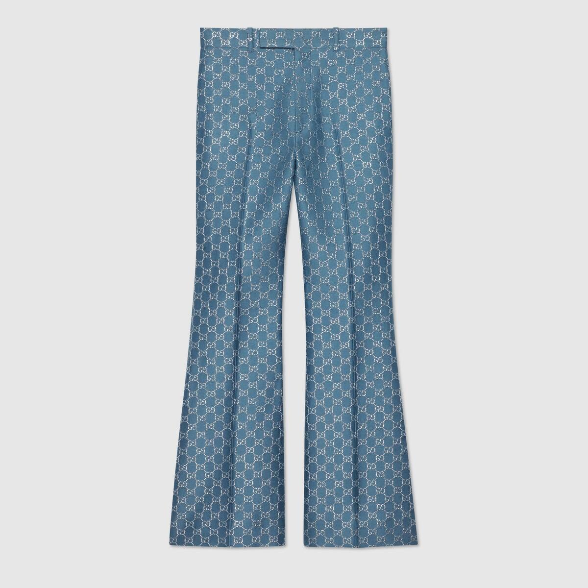 Light GG lamé flare pant - 1