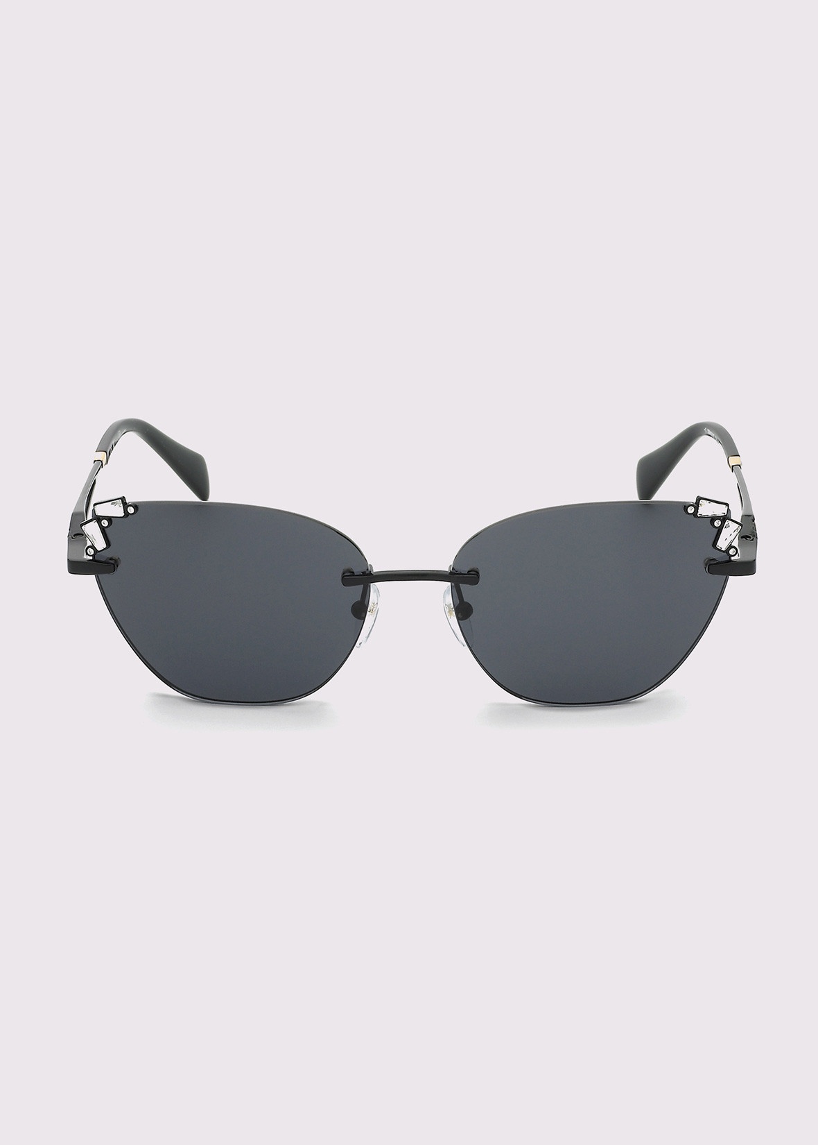 METAL SUNGLASSES FEATURING PRECIOUS CRYSTALS AND B MONOGRAM - 2