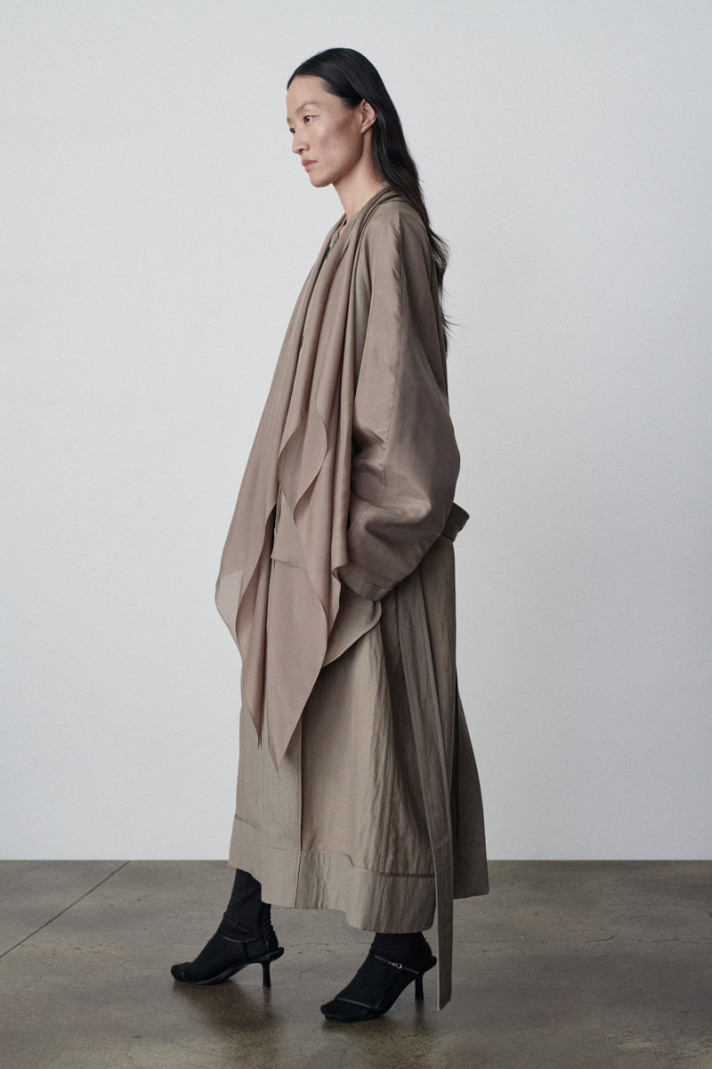 Evia Coat in Silk 3