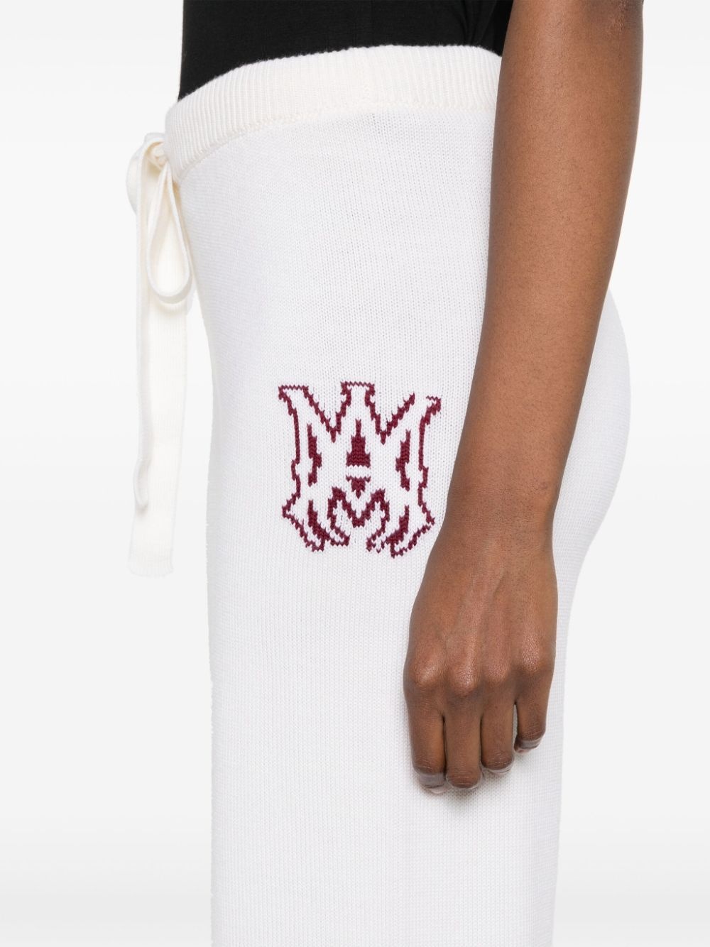 MA-jacquard track pants - 5