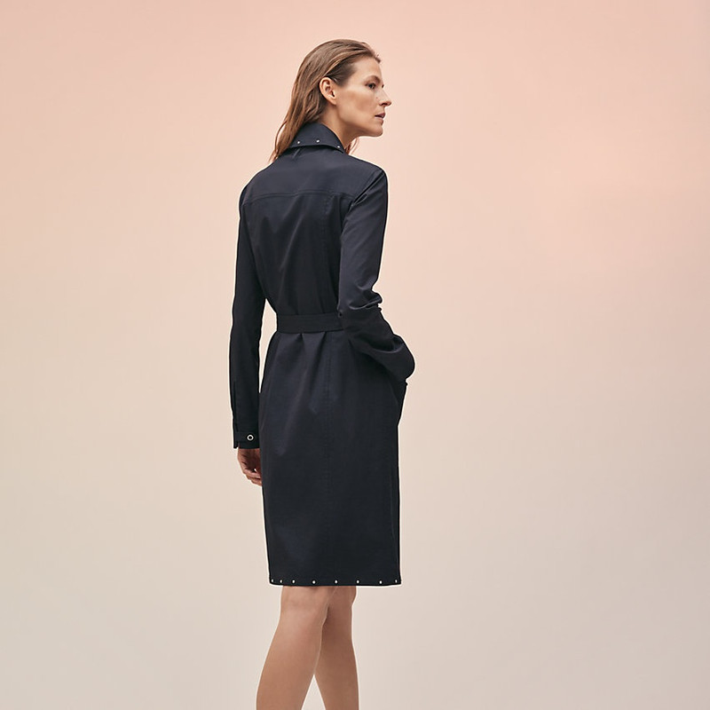 Hermès Shirt dress with stud detail outlook