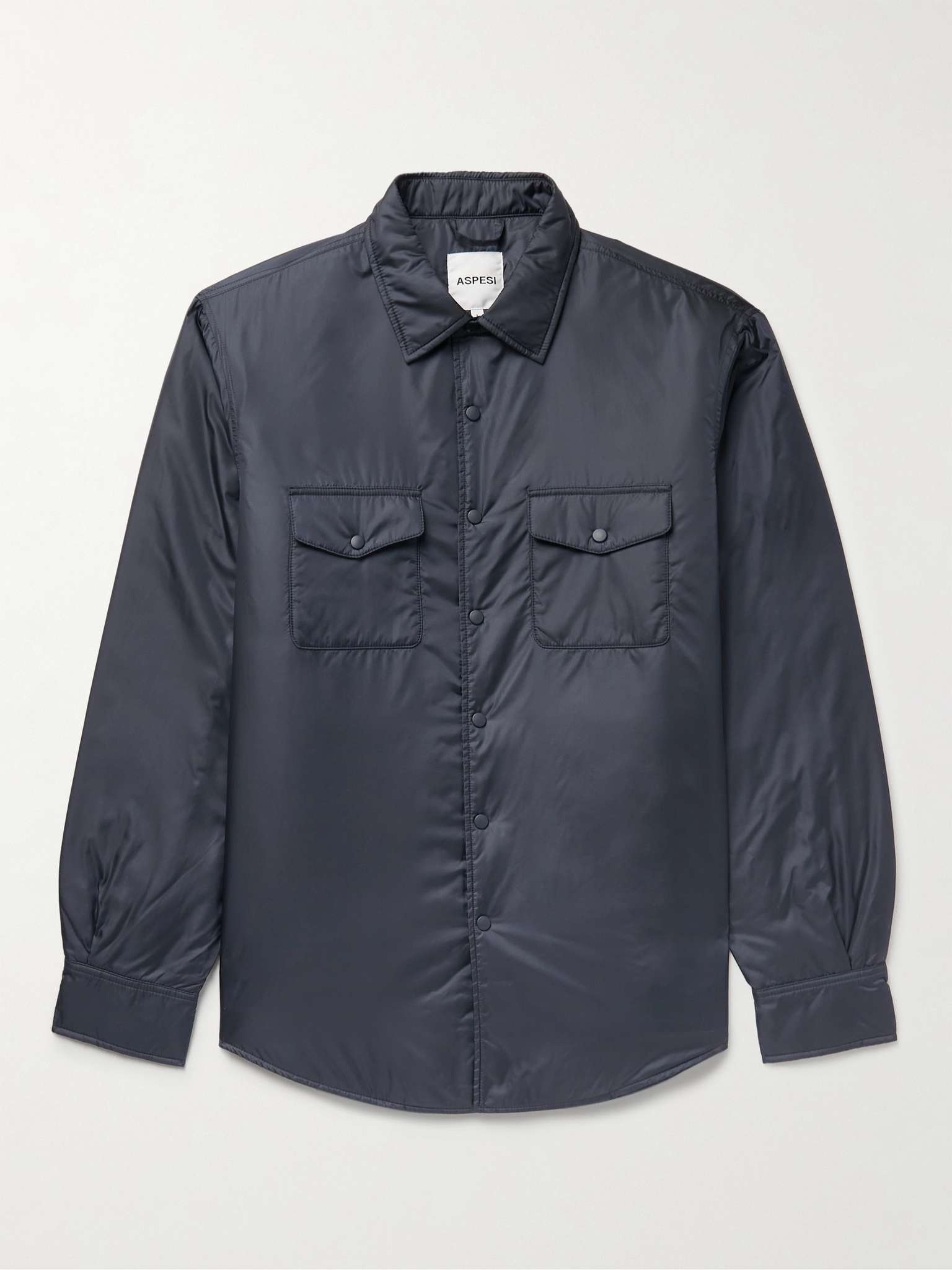 ジャケット ASPESI HILA PADDED OVERSHIRT IN NYLON Aspesi Padded Nylon Overshirt | REVERSIBLE