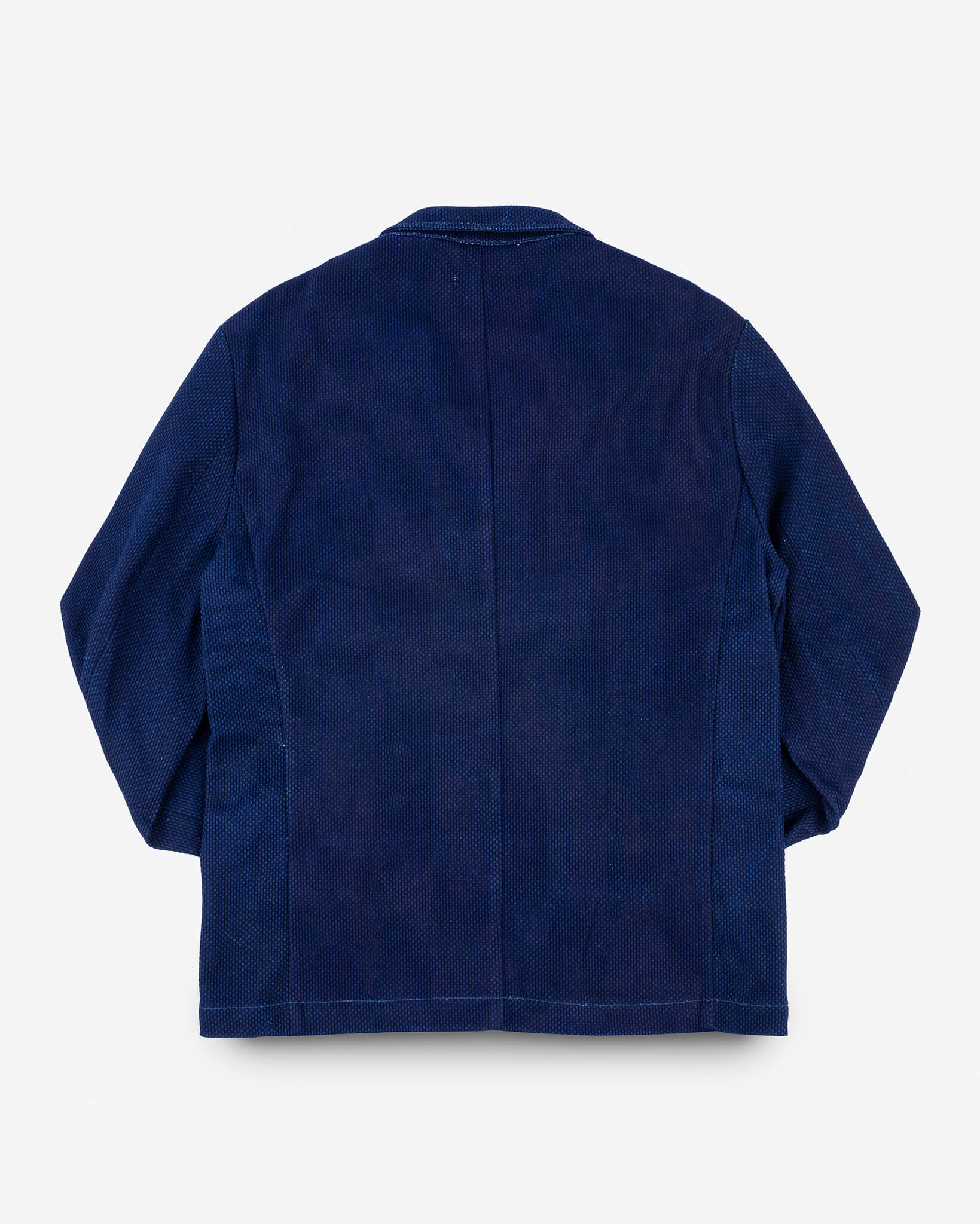 STF-SBZR-IND SaturdayTypeFever - Sashiko Blazer - Indigo - 6