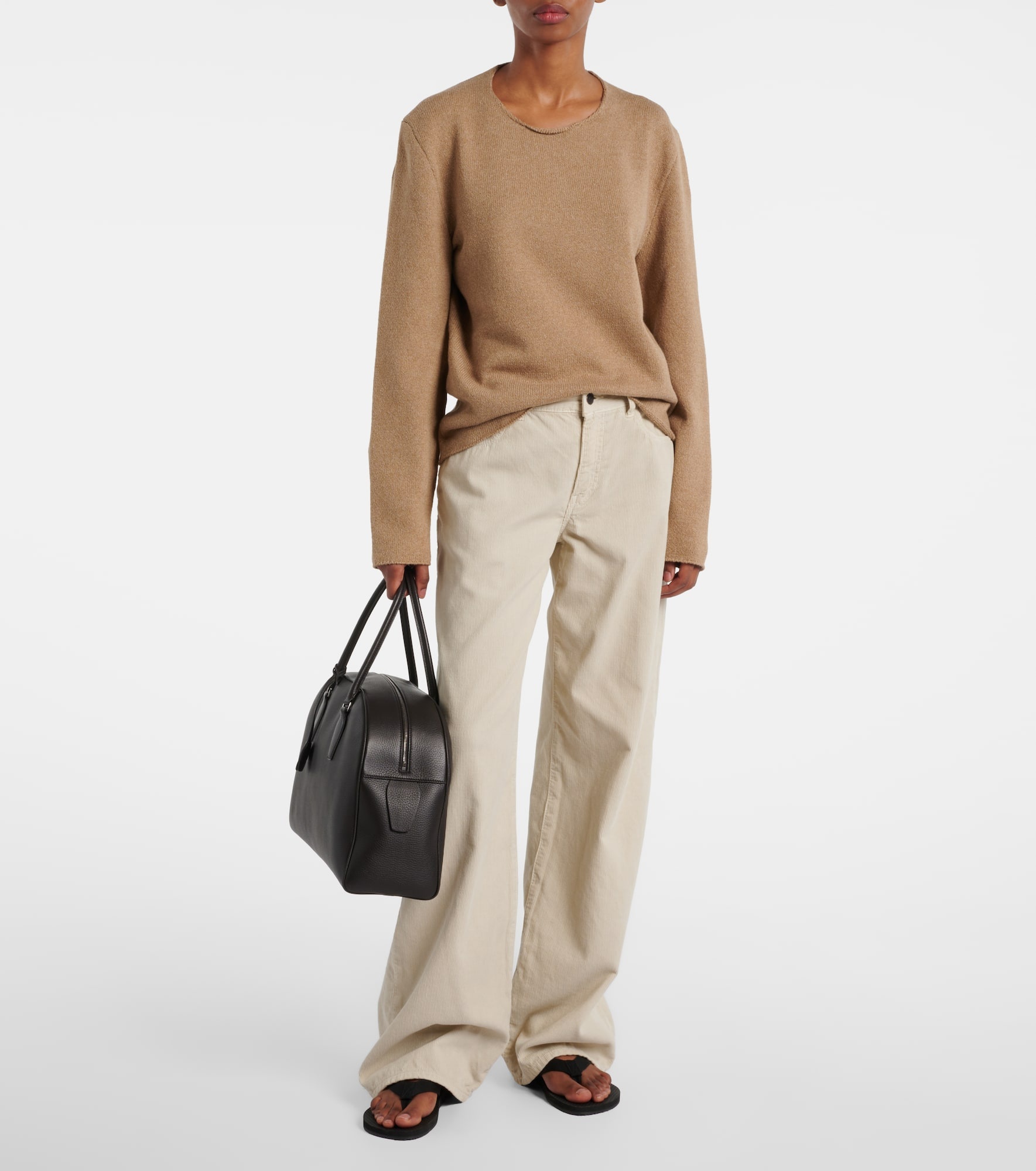Jhaio cotton and cashmere top - 2