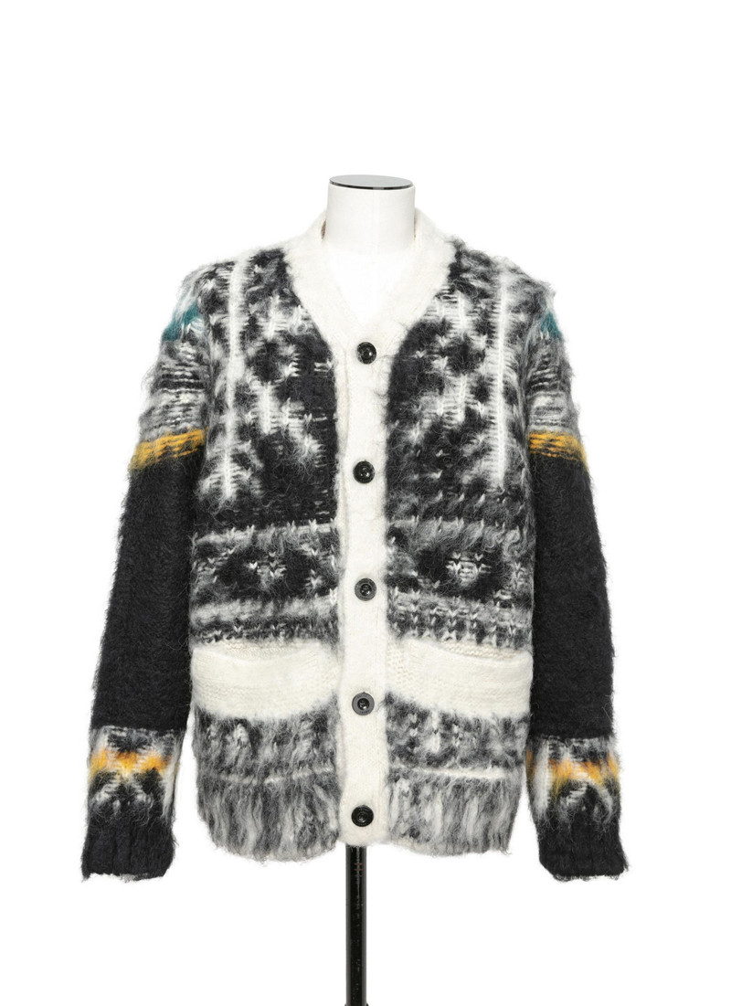 Pattern Knit Cardigan - 1