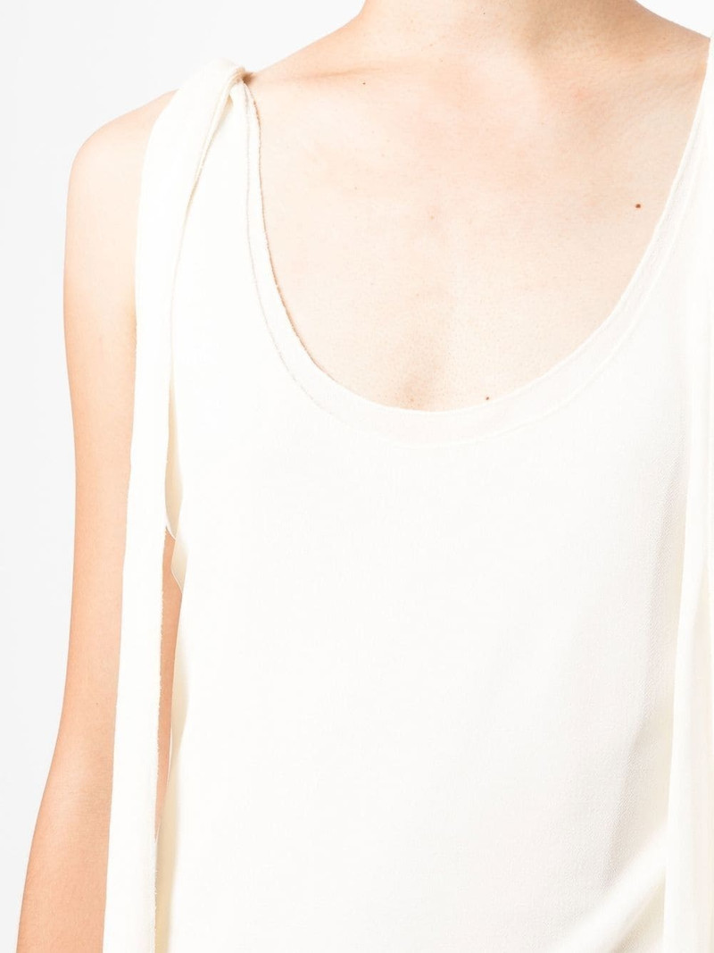 strap detail U-neck tank top 5