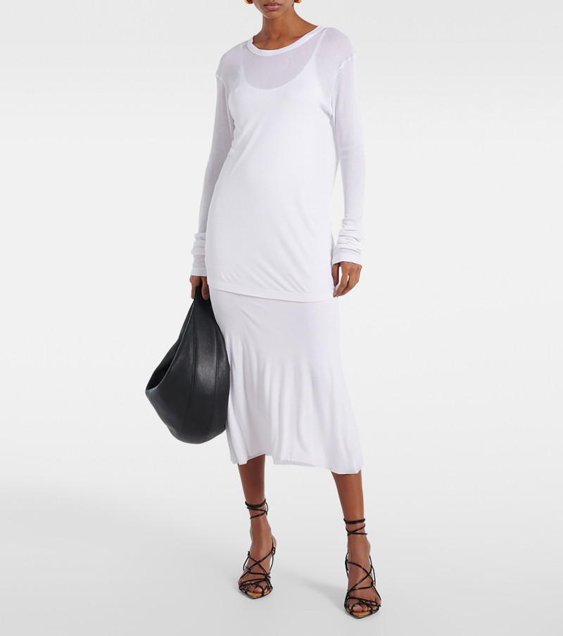 KHAITE The Morton jersey top outlook