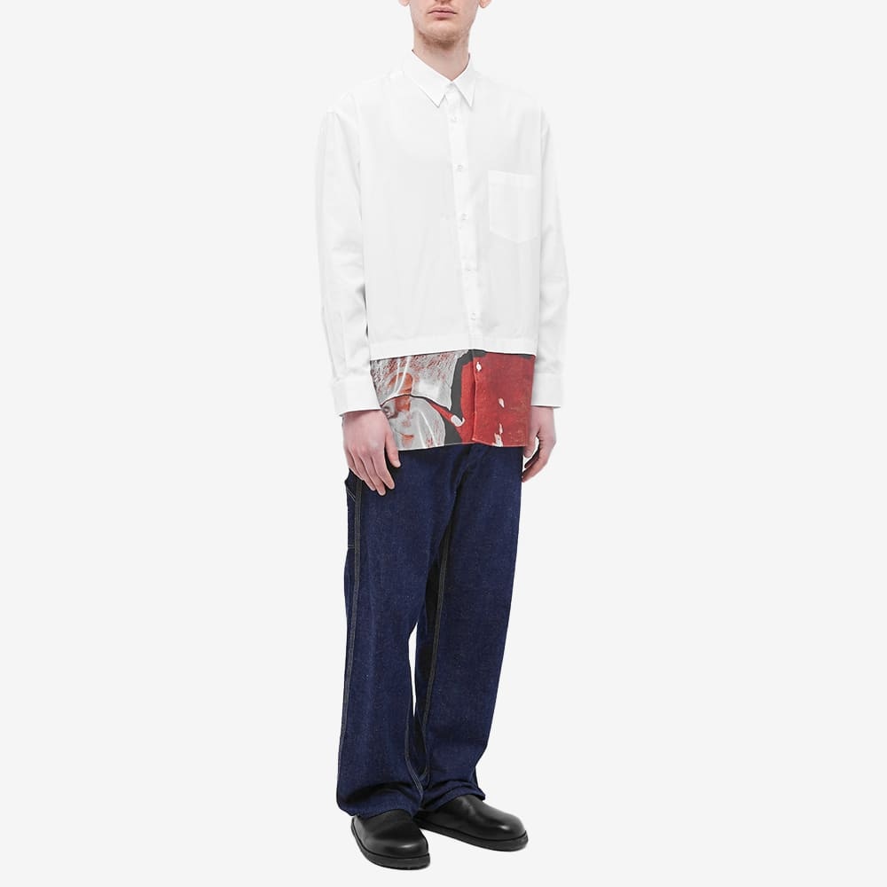 Comme des Garçons Homme Hem Logo Shirt - 4