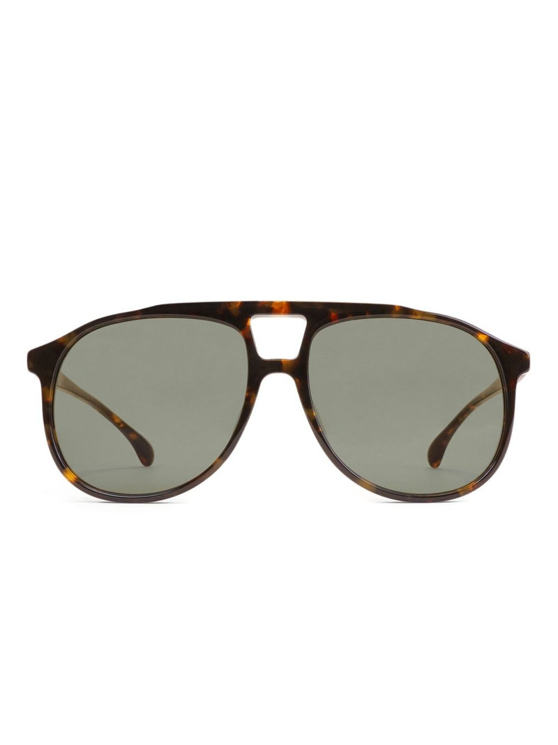 tortoiseshell frame sunglasses 1