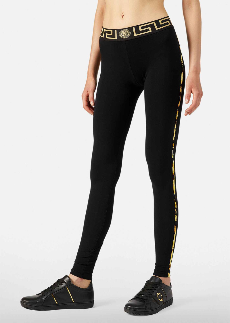 VERSACE Greca Border Leggings outlook