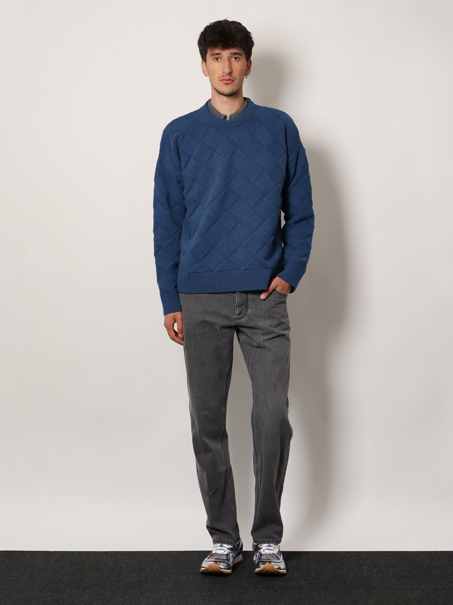 Bottega Veneta Intreccio 3D Wool Sweater - 2
