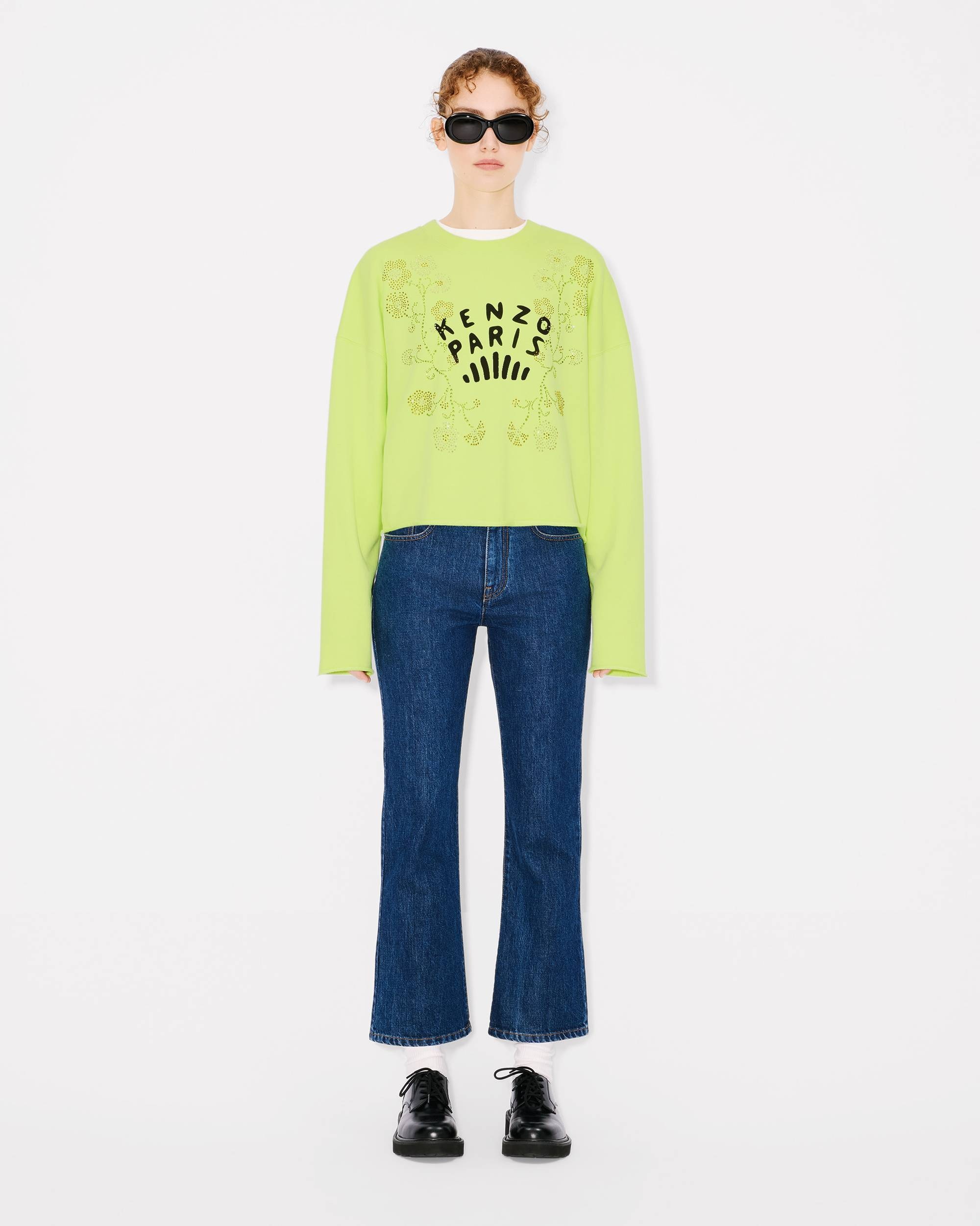 'KENZO Jungle Flower' sweatshirt in cotton - 5