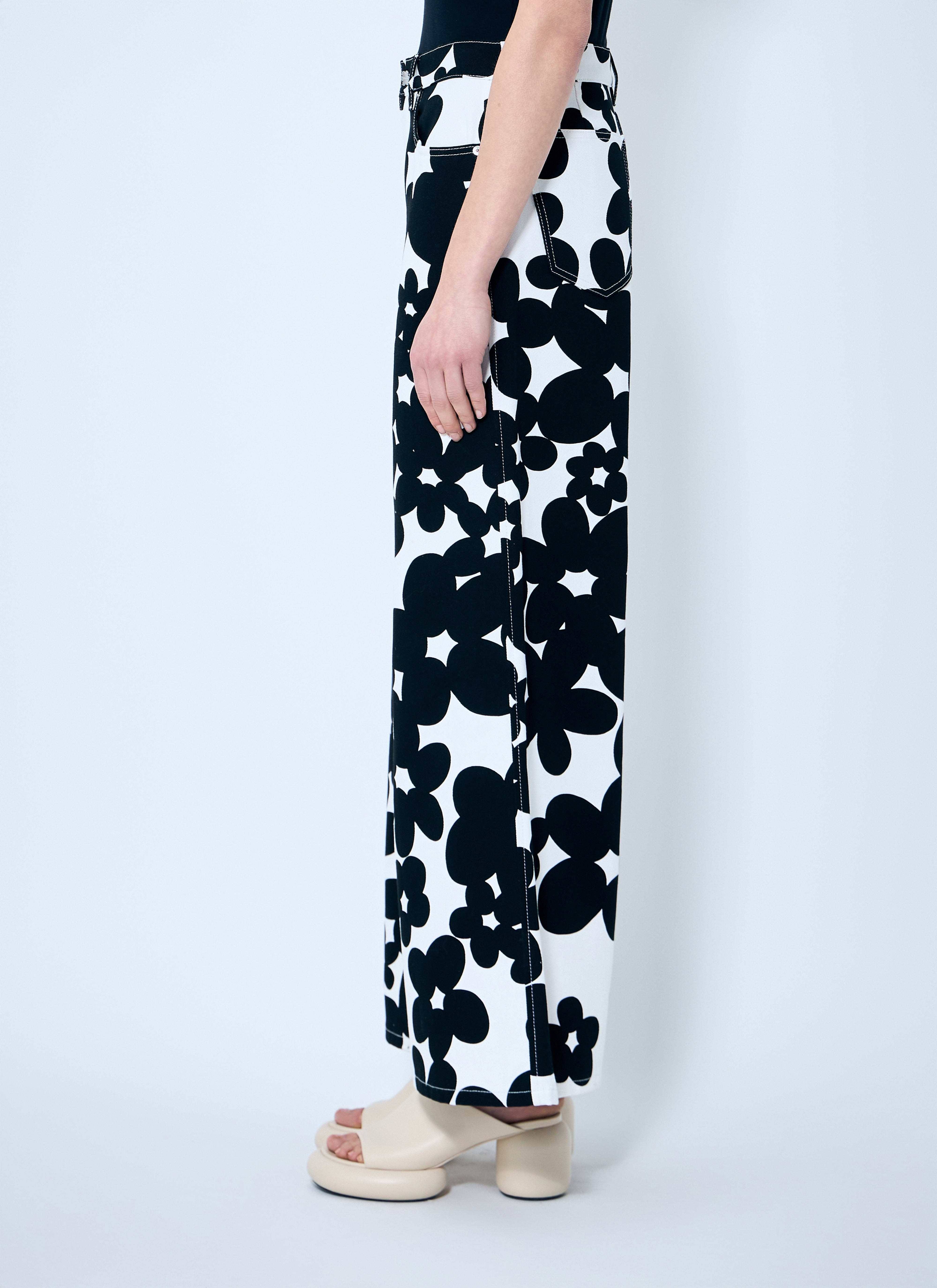 Marni Women Dillies Print Pants - 3