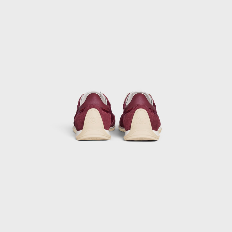 CELINE CELINE RACER - LOW TOP SNEAKER IN NYLON, SUEDE CALFSKIN AND CALFSKIN outlook