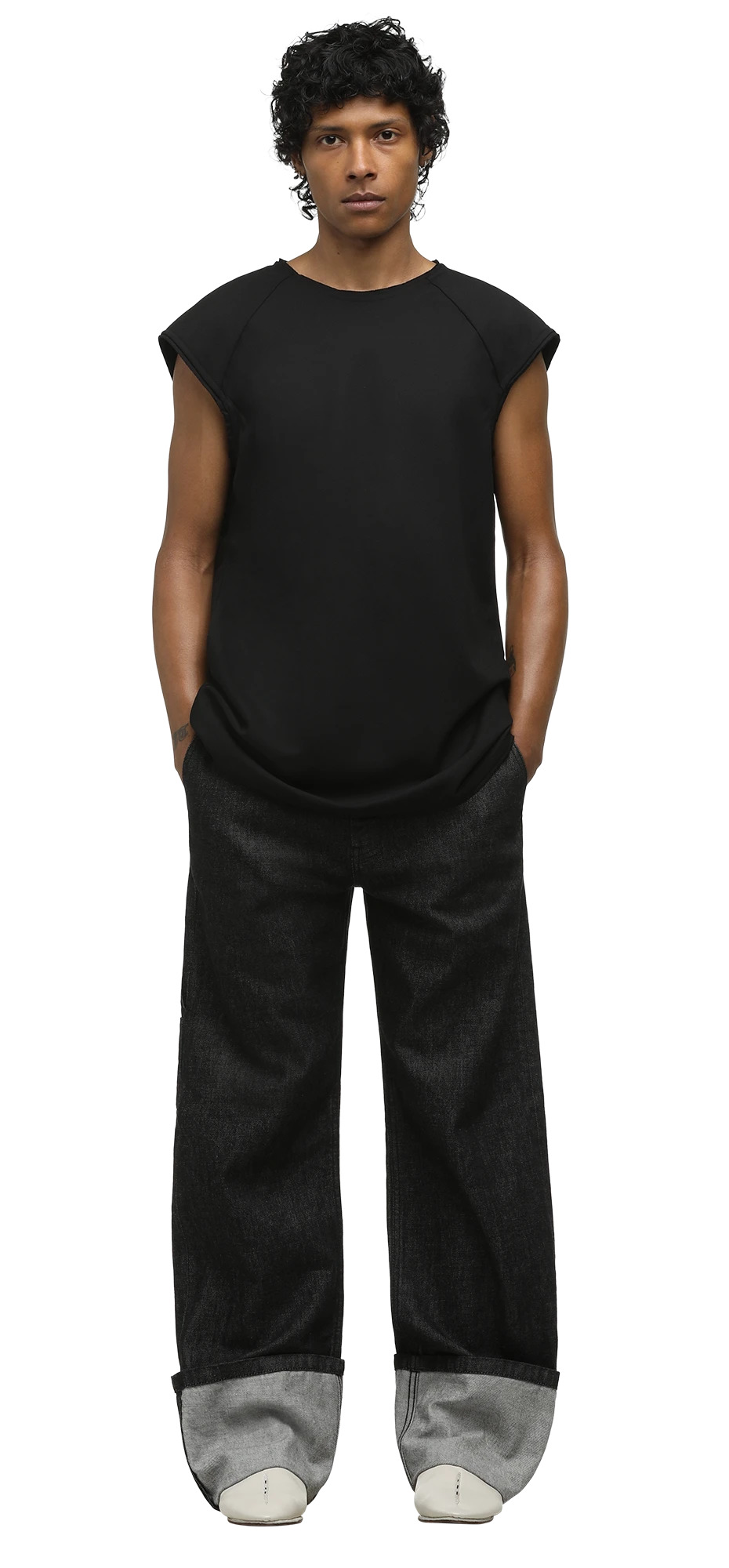 LONG TANK BLACK - 4
