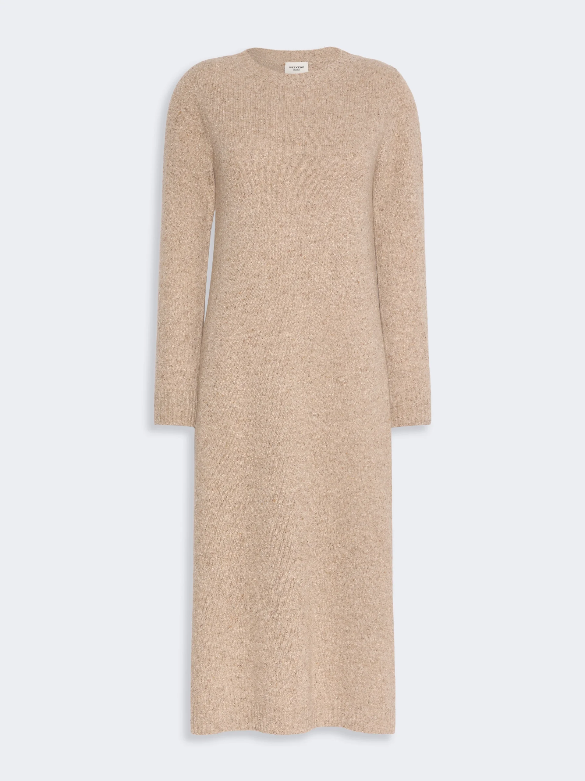 GOCCIA Dress in wool-blend tweed - BEIGE - 1