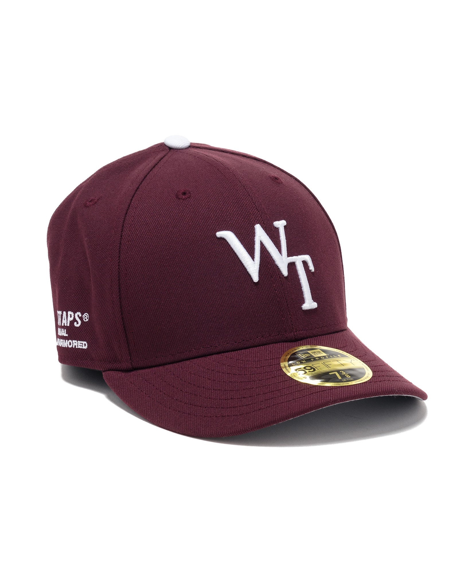 WTAPS 59FIFTY Low Profile / CAP/ Poly. Twill NEWERA Maroon 