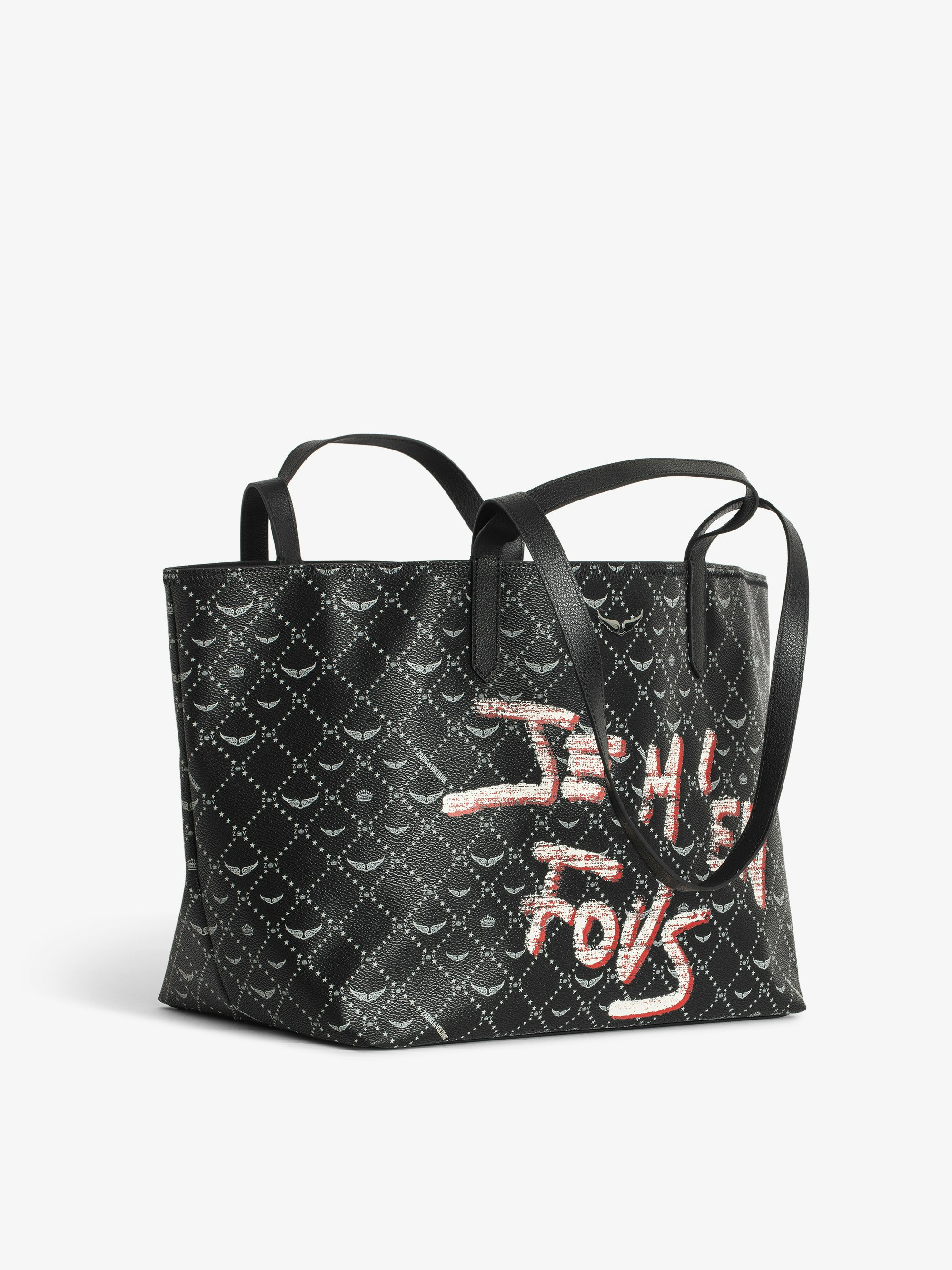 Z Monogram XL Shopper Graffiti Tote Bag - 3