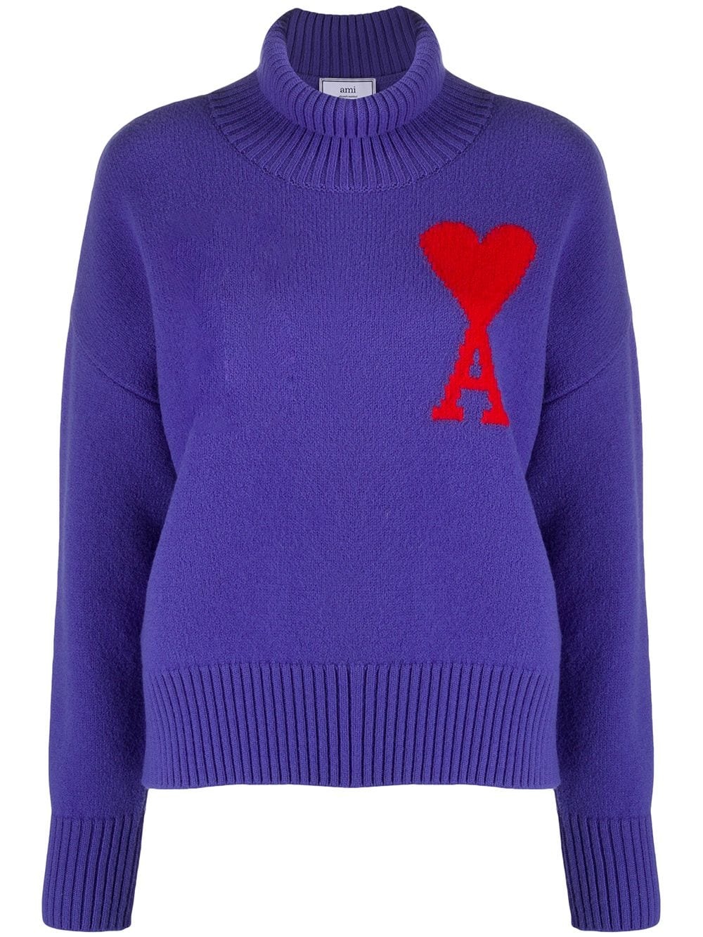 Ami de Coeur intarsia jumper - 1