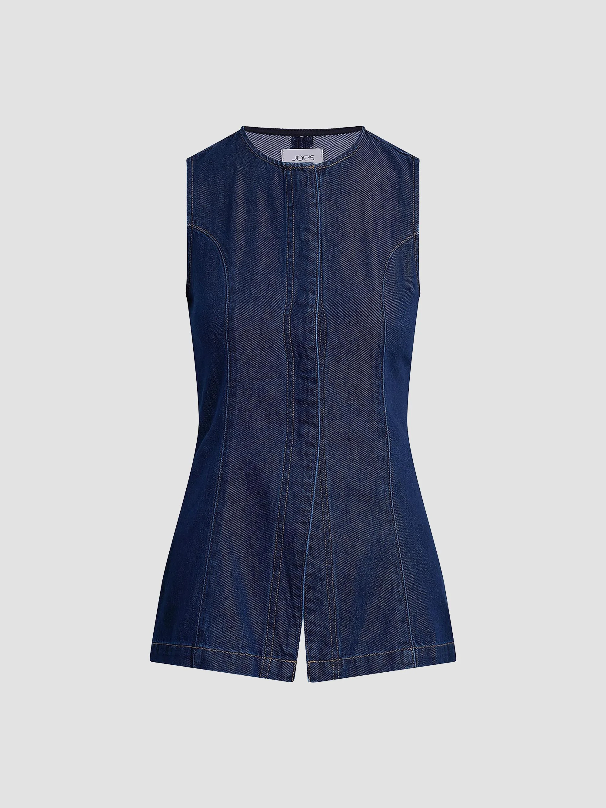 Women's The Seamed Denim Tunic - Honor - 1