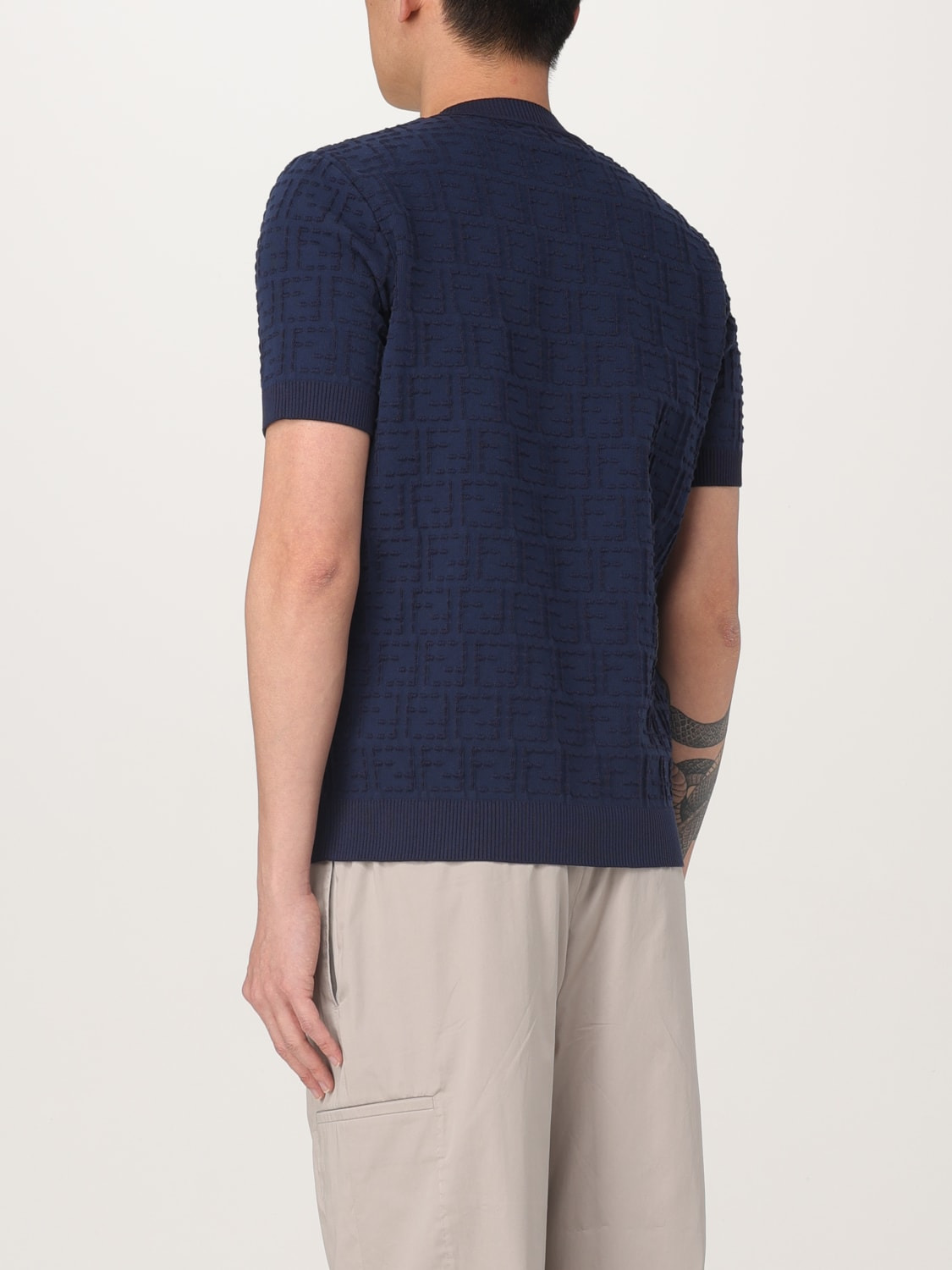 Fendi crewneck cotton t-shirt - 3