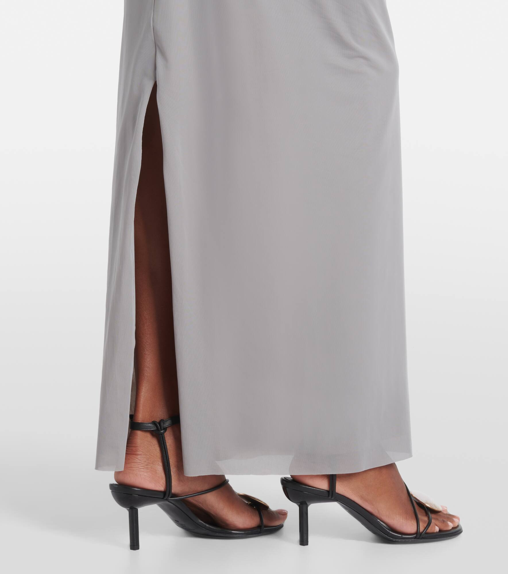Molded Venus cutout mesh maxi dress - 5