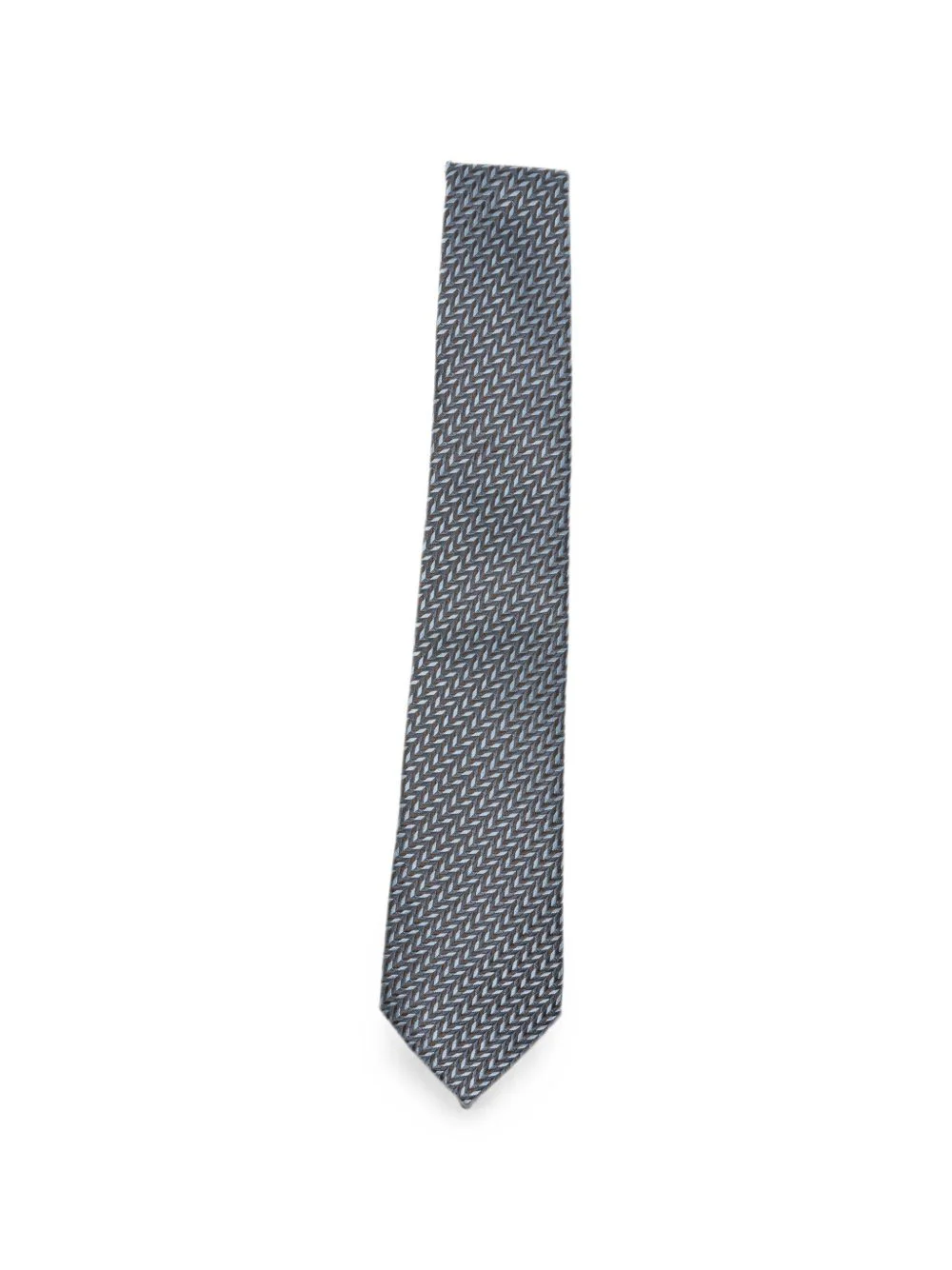 geometric-patterned tie - 1