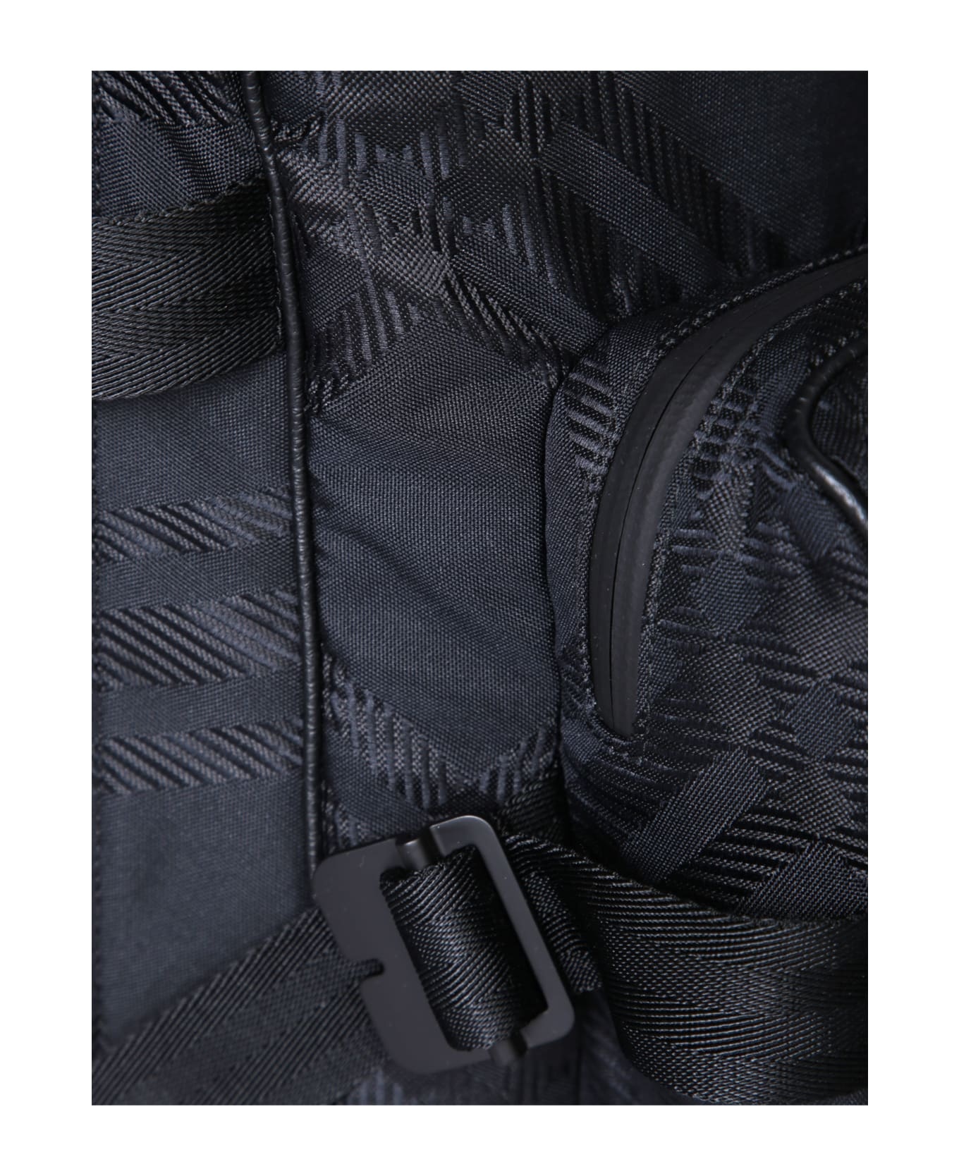 Jacquard Check Backpack - 3